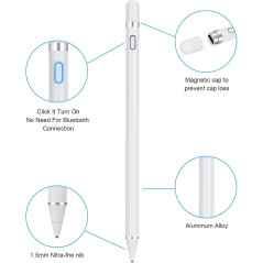 Stylet actif compatible iPad Rouge | Smarty