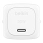 Belkin chargeur secteur USB-C avec câble – 30 W 1 m WCA008kq1MWH-B6