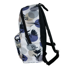 Carrefour Printed Backpack White | Smarty
