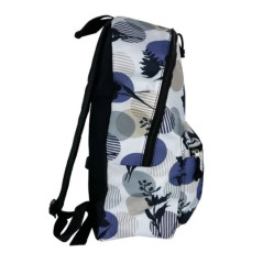 Carrefour Printed Backpack White | Smarty
