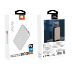 Batterie externe WUW-Y104 sans fil 15W + USB 22.5W +USB-C 20W 10000mah | Smarty Paris