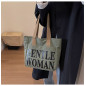 Canvas shoulder bag ECO – 33 x 41 x 12 cm Army Green Canvas shoulder bag ECO – 33 x 41 x 12 cm Army Green