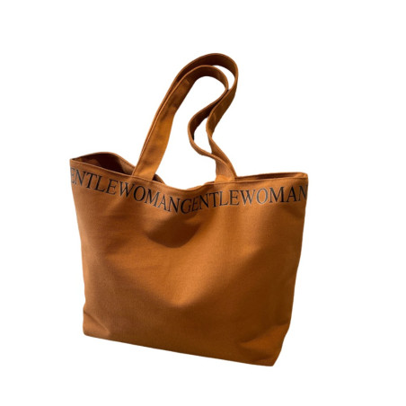 Sac à bandoulière en toile ECO – 33 x 41 x 12 cm brun