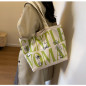 Sac à bandoulière en toile ECO – 33 x 44 x 13 cm vert clair Sac à bandoulière en toile ECO – 33 x 44 x 13 cm vert clair