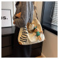 Canvas Shoulder Bag ECO – 41 x 34 x 11 cm Khaki Canvas Shoulder Bag ECO – 41 x 34 x 11 cm Khaki