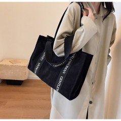 Black tote bag 29x43x14 | Smarty Paris