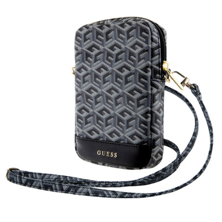 Pochette téléphone Guess GUWBZPGCSPGK – G Cube Bottom Stripe Noir