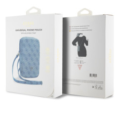 Pochette téléphone Guess 4G Triangle Bleu | Smarty