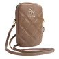 Pochette téléphone Guess Zip PU Quilted 4G GUWBZPSQSSGW – Marron Pochette téléphone Guess Zip PU Quilted 4G GUWBZPSQSSGW – Marron