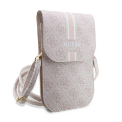 Pochette téléphone Guess 4G Stripes Rose | Smarty