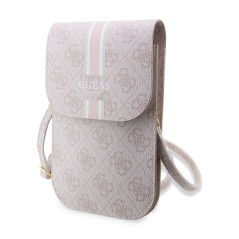 Pochette téléphone Guess 4G Stripes Rose | Smarty