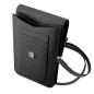 Pochette téléphone Guess Saffiano Triangle GUWBSATMBK – Noir Pochette téléphone Guess Saffiano Triangle GUWBSATMBK – Noir