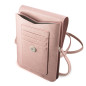 Pochette téléphone Guess Saffiano Triangle GUWBSATMPI – Rose Pochette téléphone Guess Saffiano Triangle GUWBSATMPI – Rose
