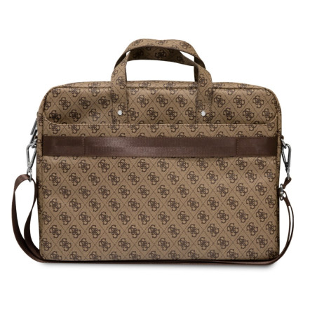 Housse ordinateur Guess 4G PU Hot Stamp GUCB15P4TW – 15/16" Marron
