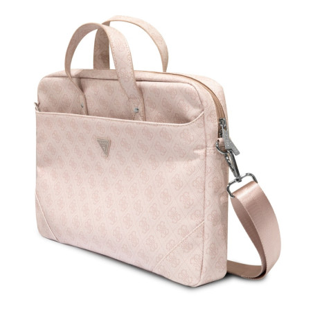 Housse ordinateur Guess 4G PU Hot Stamp GUCB15P4TP – 15/16" Rose