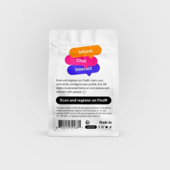 Stickers QR code FindR x10 | Smarty Paris