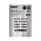 QR code stickers FindR brushed alloy – sheet of 12 Silver QR code stickers FindR brushed alloy – sheet of 12 Silver