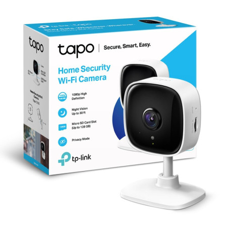 Security Camera TP-Link Tapo C100 – HD Wi-Fi White