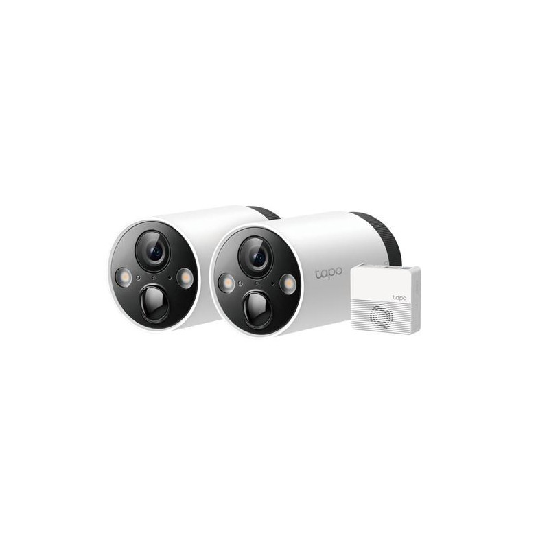 Caméra de surveillance TP-Link Tapo C420S2 – Blanc intérieur/extérieur pack de 2 Caméra de surveillance TP-Link Tapo C420S2 – Blanc intérieur/extérieur pack de 2