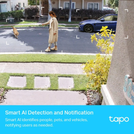 Security Camera TP-Link Tapo C420S1 – 2K QHD White with Hub
