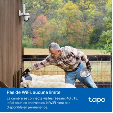 Outdoor Security Camera TP-Link Tapo C501GW – 4G LTE White