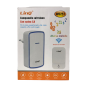 Sonnette sans fil LinQ W0257 – Blanc avec prise Sonnette sans fil LinQ W0257 – Blanc avec prise