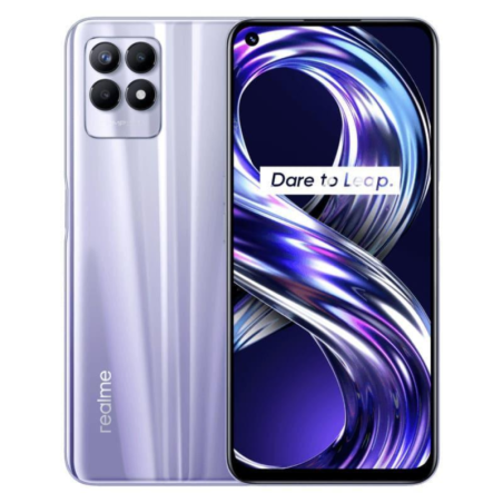 Realme 8i 128 Go Violet - Grade A avec Boîte et Accesoires —