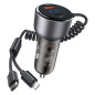 Chargeur voiture XSSIVE XSS-CC48 2IN1 – 60W USB-C/Lightning 0,7 m Chargeur voiture XSSIVE XSS-CC48 2IN1 – 60W USB-C/Lightning 0,7 m
