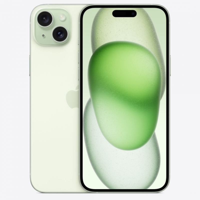 iPhone 15 Plus 128 Go Vert - Grade AB (TVA Sur Marge)* iPhone 15 Plus 128 Go Vert - Grade AB (TVA Sur Marge)*