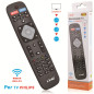 Télécommande TV compatible LinQ URC5754 pour Philips – Noir