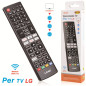 Télécommande TV compatible LinQ URC5753 pour LG – Noir