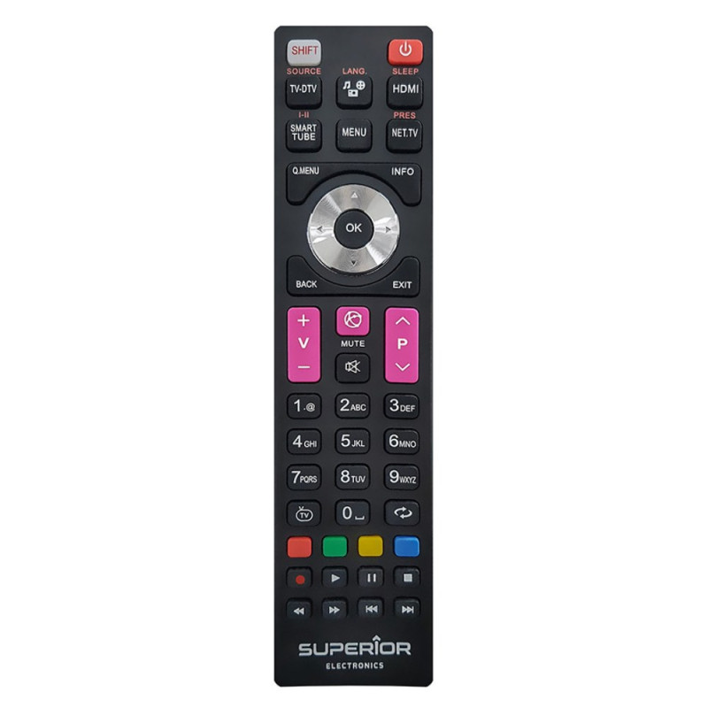 Télécommande universelle Superior Electronics SUPTRB016 – TV Telefunken après 2000 Télécommande universelle Superior Electronics SUPTRB016 – TV Telefunken après 2000