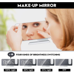 Réveil à projection LED grand écran ECO | Smarty