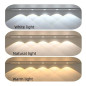 ECO Motion Sensor Night Light – 60 cm 6 LED Space Silver ECO Motion Sensor Night Light – 60 cm 6 LED Space Silver