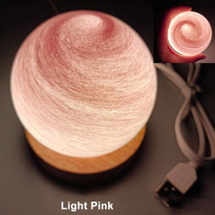 ECO pink solar night light 80 mm USB 5V | Smarty