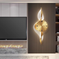 LED Wall Clock ECO Type A – 45 x 120 cm Gold LED Wall Clock ECO Type A – 45 x 120 cm Gold