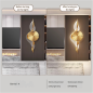 LED Wall Clock ECO Type A – 45 x 120 cm Gold LED Wall Clock ECO Type A – 45 x 120 cm Gold