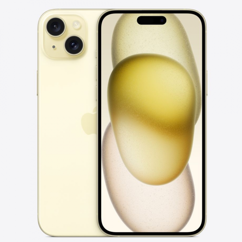 iPhone 15 Plus 128 Go Jaune - Grade A (TVA Sur Marge)*