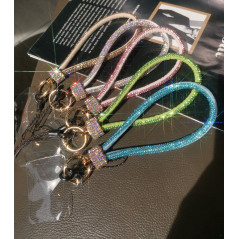 Pink Phone Lanyard Clear Card | Smarty Paris