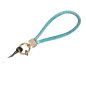 Collier de téléphone ECO – strass, carte transparente, bleu Collier de téléphone ECO – strass, carte transparente, bleu