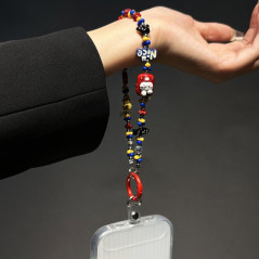Assorted colors rabbit phone lanyard | Smarty Paris