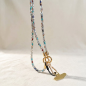 Phone Strap ECO – Multicolor Crystal, Gold Clasp Phone Strap ECO – Multicolor Crystal, Gold Clasp