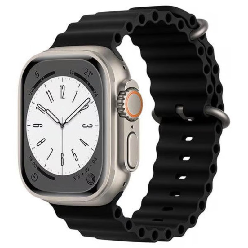 Montre connectée Apple Watch Ultra 2 GPS Cellular – 49 mm Titane naturel bracelet noir Grade A · Reconditionné Montre connectée Apple Watch Ultra 2 GPS Cellular – 49 mm Titane naturel bracelet noir Grade A · Reconditionné