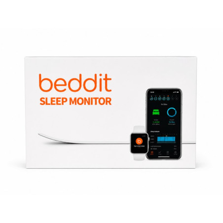 Moniteur de sommeil intelligent Beddit MUFM2B/A – Blanc compatible iPhone et Apple Watch