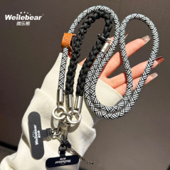 ECO Braided Two-Tone Phone Necklace | Smarty