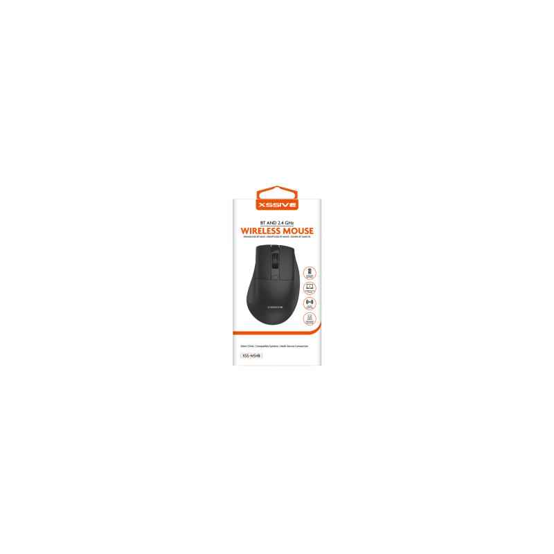 Souris sans fil XSSIVE XSS-MS4B - Noir — Accessoire · Smarty Paris 18e