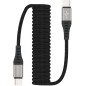 Câble de charge extensible XSSIVE XSS-SC-CC – USB-C/USB-C 1,5 m Noir Câble de charge extensible XSSIVE XSS-SC-CC – USB-C/USB-C 1,5 m Noir