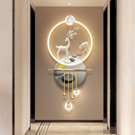 Tableau Décoratif LED - Fer Forgé - 70x155 cm | Smarty Paris