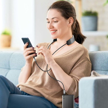 Câble USB-C Devia Ultra 4 – USB-C vers USB-C PD 100 W 1,5 m Gris