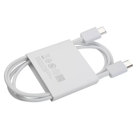 Samsung câble USB-C vers USB-C EP-DN980BWE – 5A 1 m Blanc